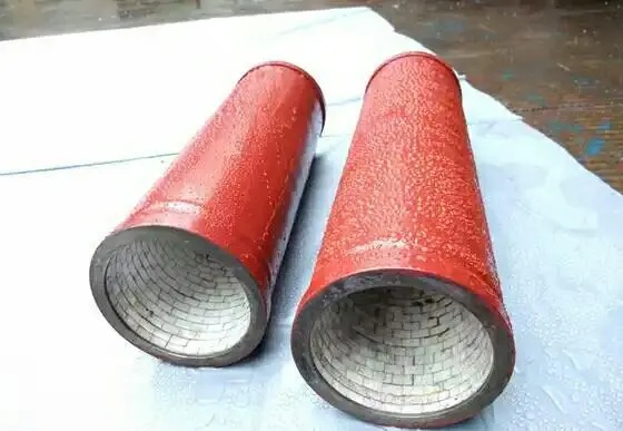 ZTA陶瓷耐磨管道VPW/ZTA80/50*∞、VPW/ZTA85/50*∞、VPW/ZTA90/50*∞