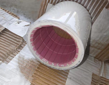 小口径耐磨陶瓷管道